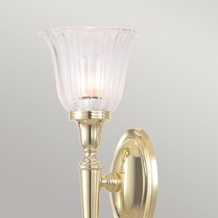 Elstead - LED стенен осветител за баня DRYDEN 1xG9/3W/230V IP44 златист